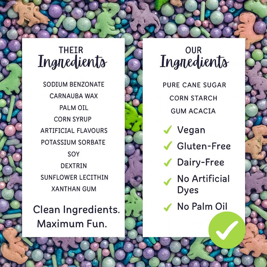 Dino Sprinkles for Decorations 02 | 120 Gm