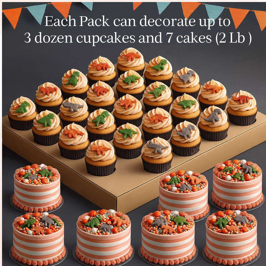 Dino Sprinkles for Decorations 11 | 120 Gm