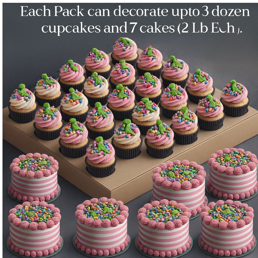 Dino Sprinkles for Decorations 05 | 120 Gm