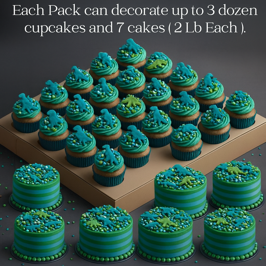 Dino Sprinkles for Decorations 03 | 120 Gm