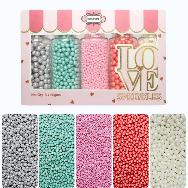 Mermaid Disco Balls Assorted Sprinkles (DB-08) | 140g