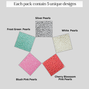 Mermaid Disco Balls Assorted Sprinkles (DB-08) - 100Gms