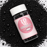 Black | Sprinkles Bottle for Decoration Bottle 120 g