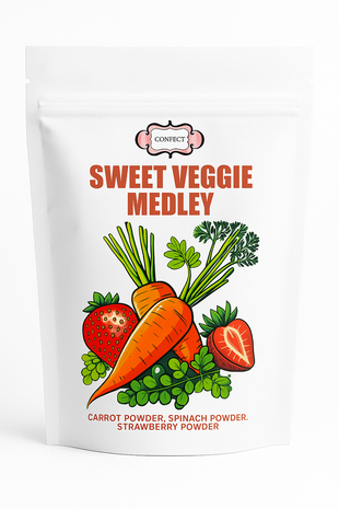 Sweet Veggie Medley | Fruit Powder Combo 75g