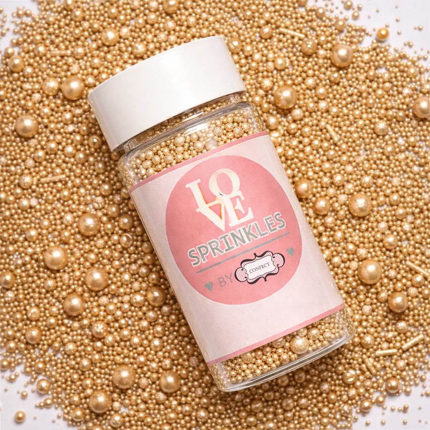 Champagne Gold | Sprinkles Bottle for Decoration Bottle 120 g