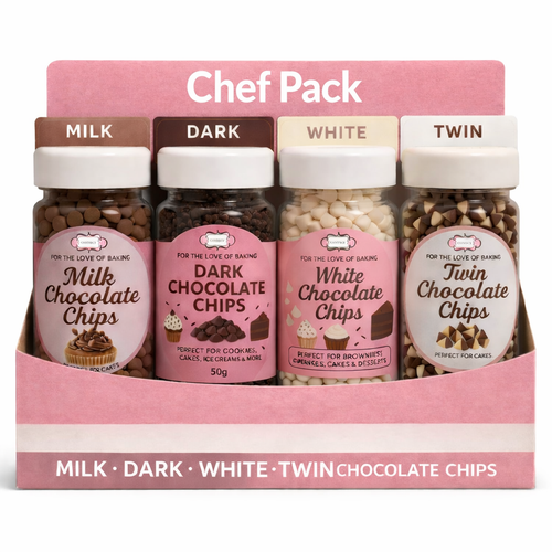 Chef Pack - 4 Choco Chip Combo 400g