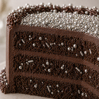 Sprinkles for Cakes & Cupcakes Decoration | USP-16(Silver)