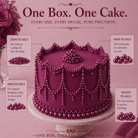 Sprinkles for Cakes & Cupcakes Decoration | USP-2(Mauve)