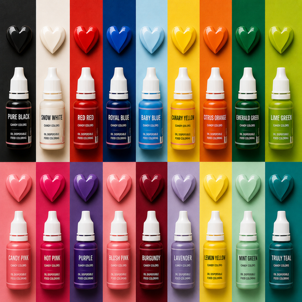 Studio Collection | Pack of 18 Edible Candy Color
