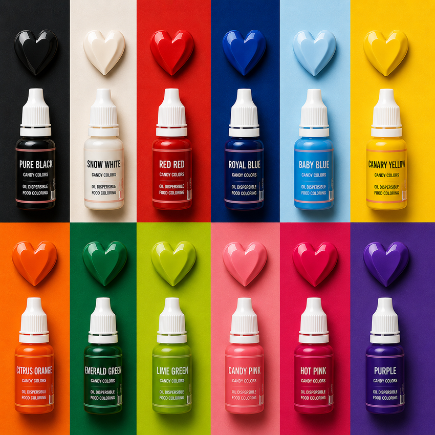 Starter Kit | Pack of 12 Edible Candy Color