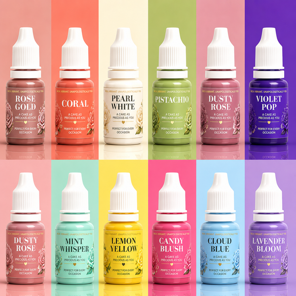 Unicorn Dream | Pack of 12 Edible Gel Color