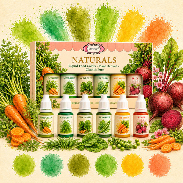 Garden Fresh | Pack of 6 Edible Natural Color