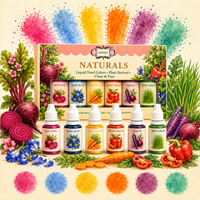 Candy Shop | Pack of 6 Edible Natural Color