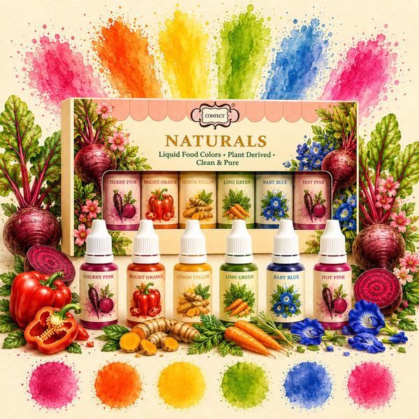 Party Starter | Pack of 6 Edible Natural Color