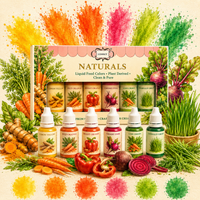 Tropical Fiesta | Pack of 6 Edible Natural Color