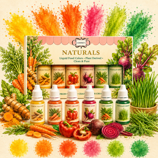Tropical Fiesta | Pack of 6 Edible Natural Color