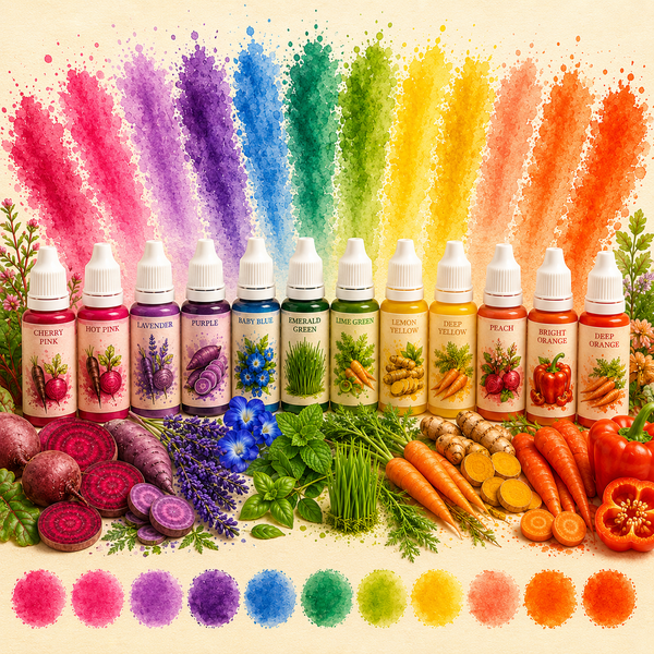 The Ultimate Rainbow Pro | Pack of 12 Edible Natural Color