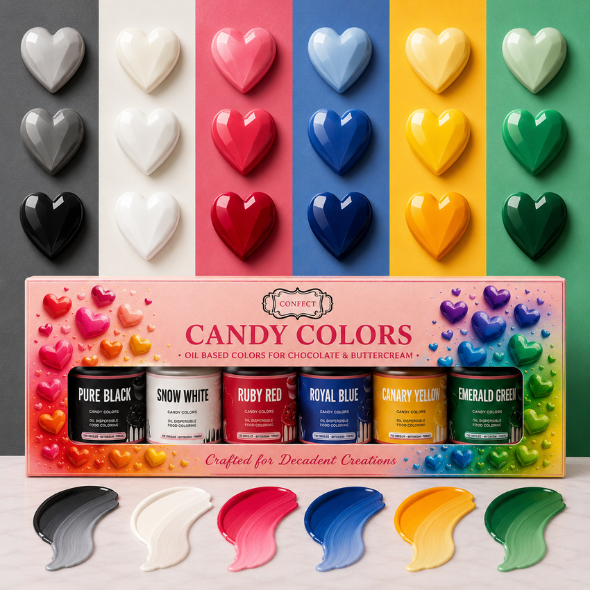 Starter Essential | Pack of 6 Edible Candy Color