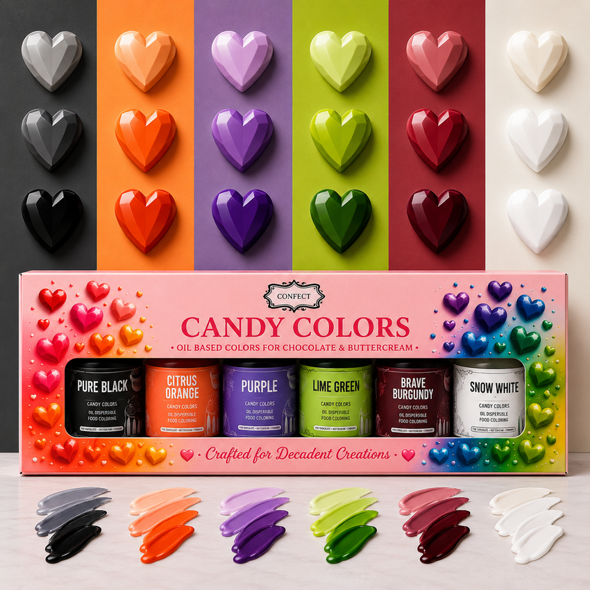 Halloween | Pack of 6 Edible Candy Color