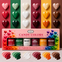 Christmas | Pack of 6 Edible Candy Color
