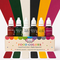 Christmas | Pack of 6 Edible Liquid Color