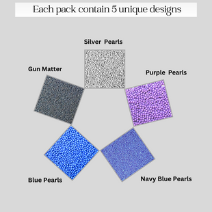 Sea Disco Balls Assorted Sprinkles (DB-04) - 100Gms