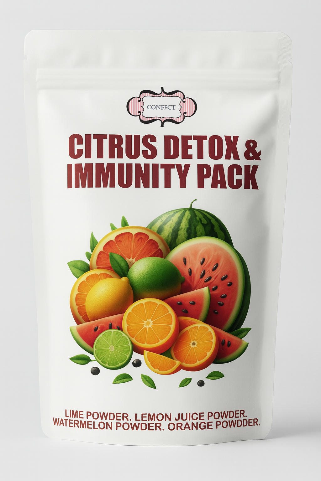 Citrus Detox & Immunity Pack | Fruit Powder Combo 100g – Confect