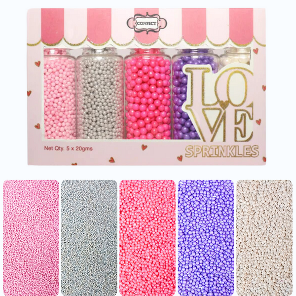 Pretty Princess Disco Balls Assorted Sprinkles (DB-01) | 140g