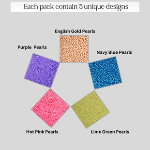 Tropical Treat Disco Balls Assorted Sprinkles (DB-02) - 100Gms