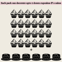 Black, Blue & White | (01) Father's Day Sprinkles 100Gm