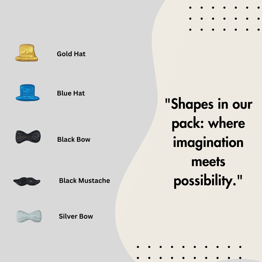 Black, Blue & White | (01) Father's Day Sprinkles 100Gm