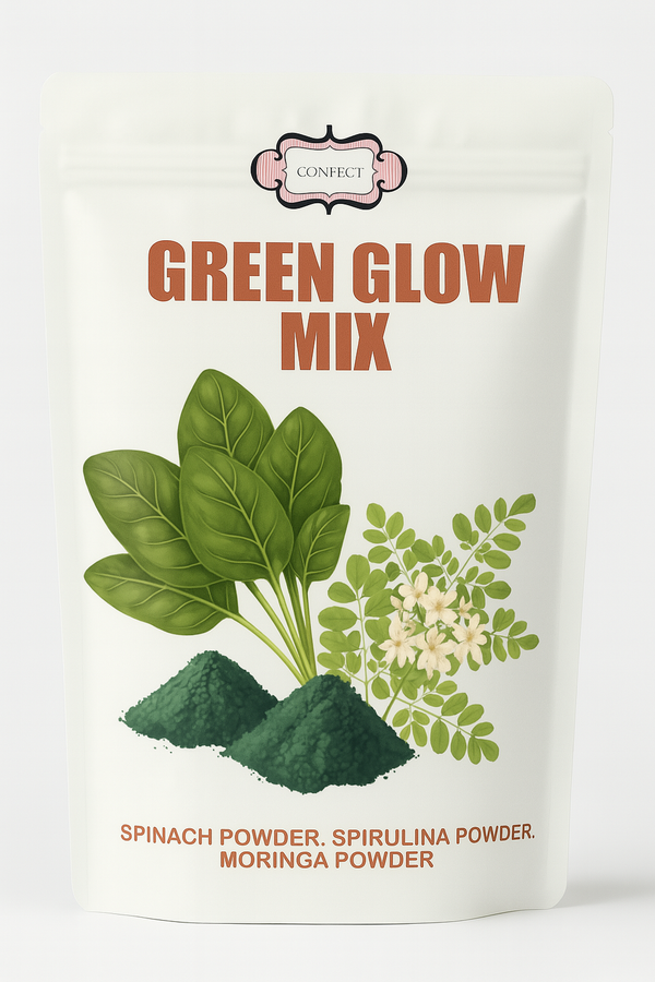 Green Glow Mix | Fruit Powder Combo 75g