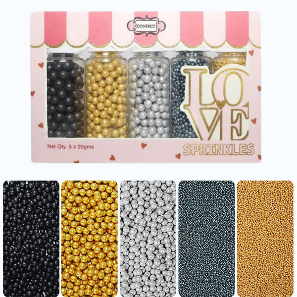 Galaxy Disco Balls Assorted Sprinkles (DB-15) | 140g
