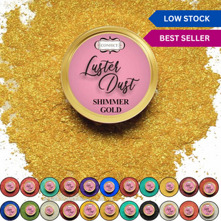 Shimmer Gold | Edible Luster Dust 5 Gms
