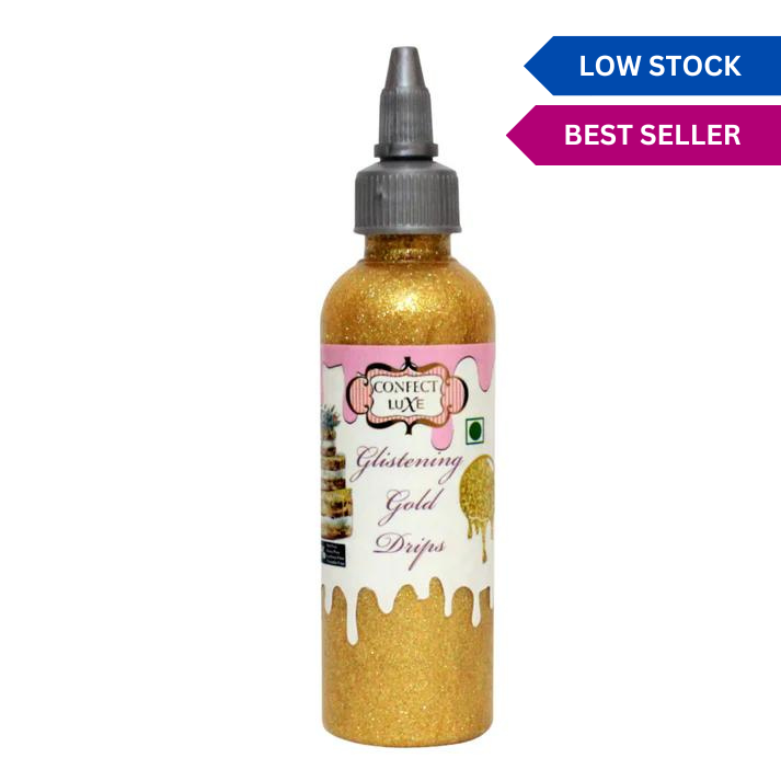 Glistening Gold | Edible Drips 110 Gms