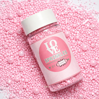 Baby Pink | Sprinkles Bottle for Decoration Bottle 120 g
