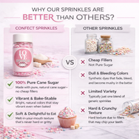 Champagne Gold | Sprinkles Bottle for Decoration Bottle 120 g