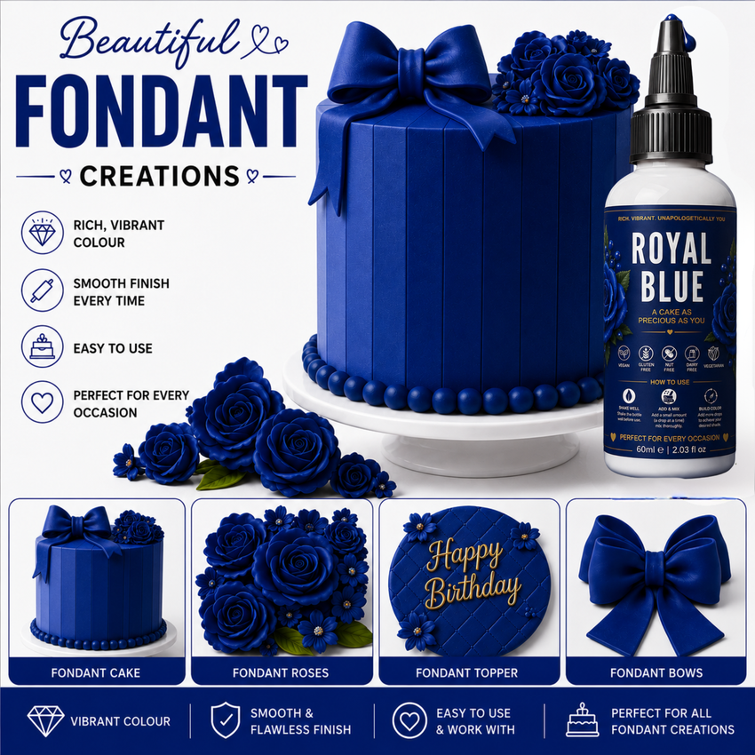 Royal Blue | Edible Gel Color 60ml