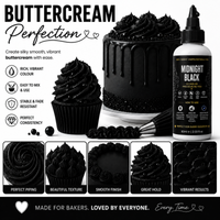 Midnight Black | Edible Gel Color 60ml