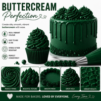 Emerald Green | Edible Gel Color 60ml