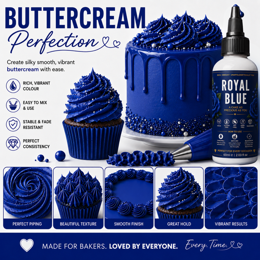 Royal Blue | Edible Gel Color 60ml