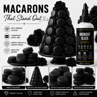 Midnight Black | Edible Gel Color 60ml