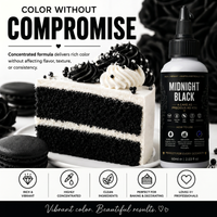 Midnight Black | Edible Gel Color 60ml