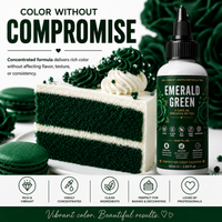 Emerald Green | Edible Gel Color 60ml