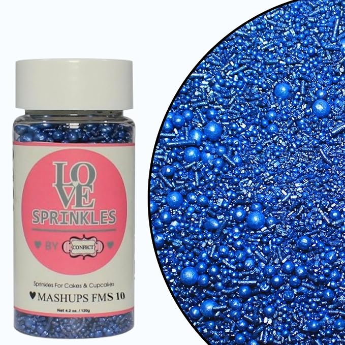 Navy Blue | Sprinkles Bottle for Decoration Bottle 120 g