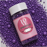 Purple | Sprinkles Bottle for Decoration Bottle 120 g