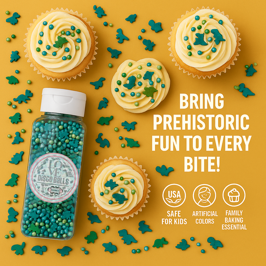 Dino Sprinkles for Decorations 03 | 120 Gm