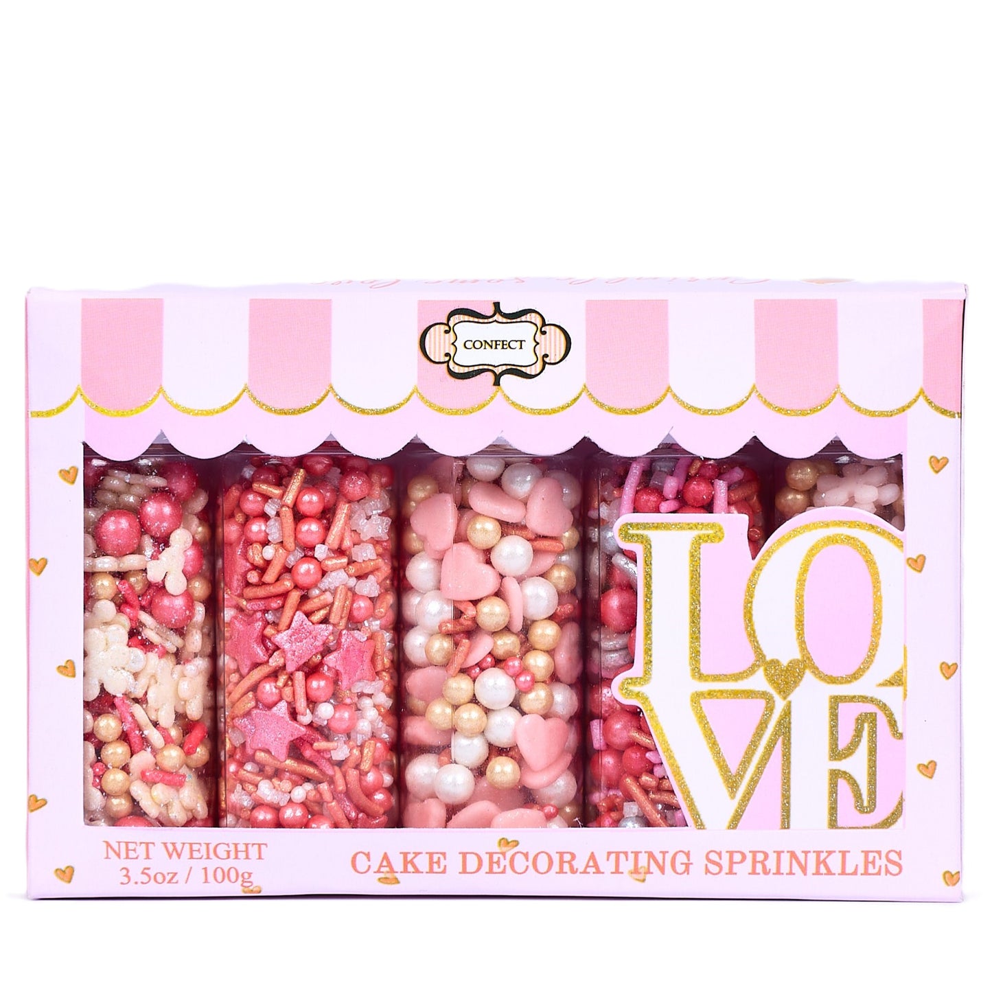 Valentine Sprinkles VS Multipack 15 - 100 gms