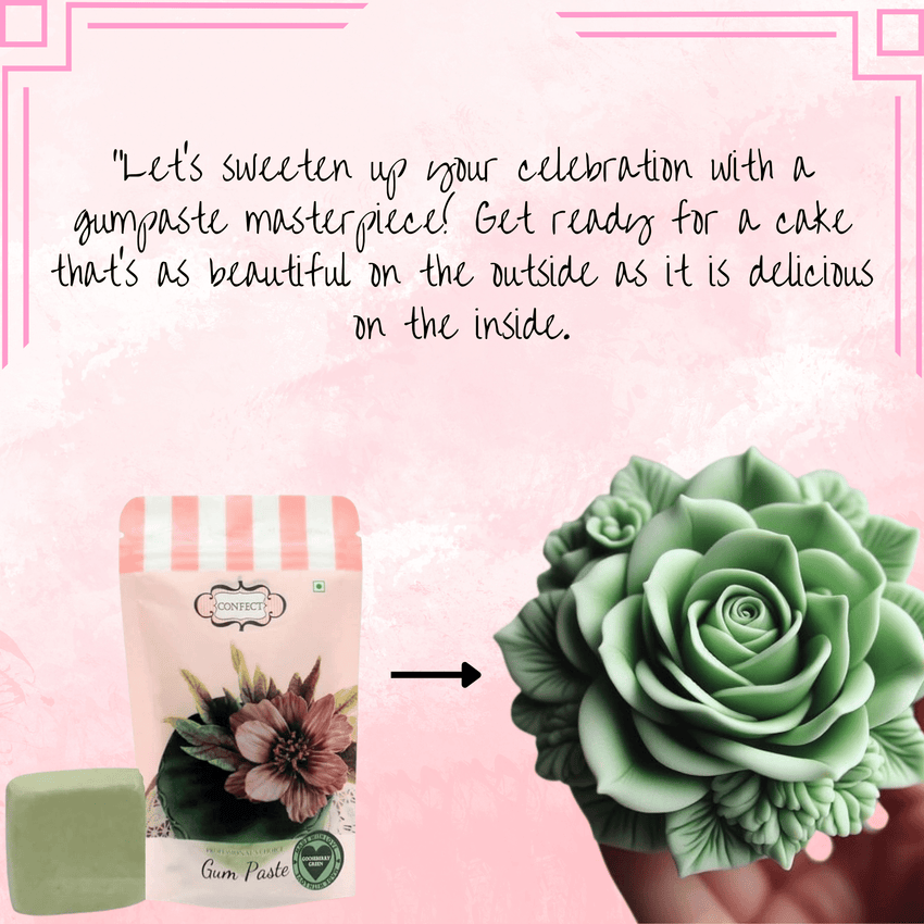 Gooseberry Green | Edible Gum paste 250 Gm