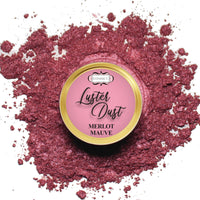 Edible Luster Dust – Pack of 5 | Silver, Crystal, Pink, Purple, Mauve | 25 Gm